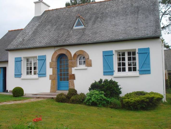 Chambre d’hôte pour 4 personnes, avec Terrasse ainsi que Jardin et Vue à Perros-Guirec