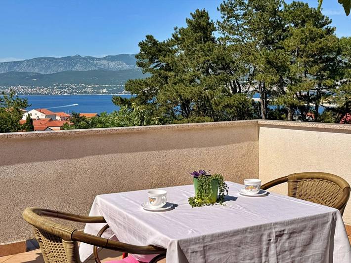 Ferienwohnung für 3 Personen, mit Balkon/Terrasse in Silo (Krk)