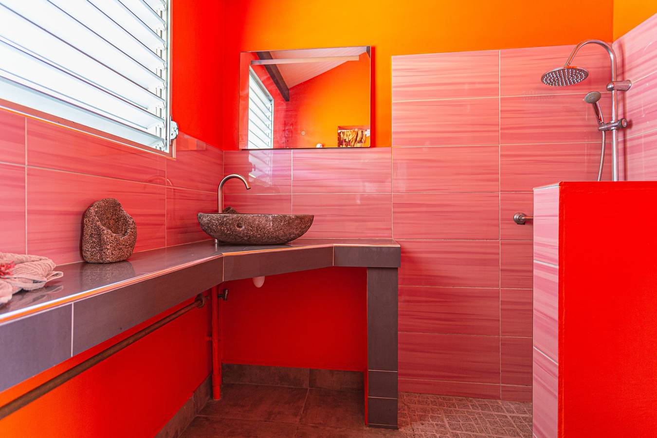 Charming bungalow with sea view in Sainte Rose in Sainte-Rose, Guadeloupe (Caribbean)