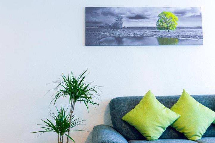 Ferienwohnung für 6 Personen, mit Ausblick und Garten, kinderfreundlich in Bergheim