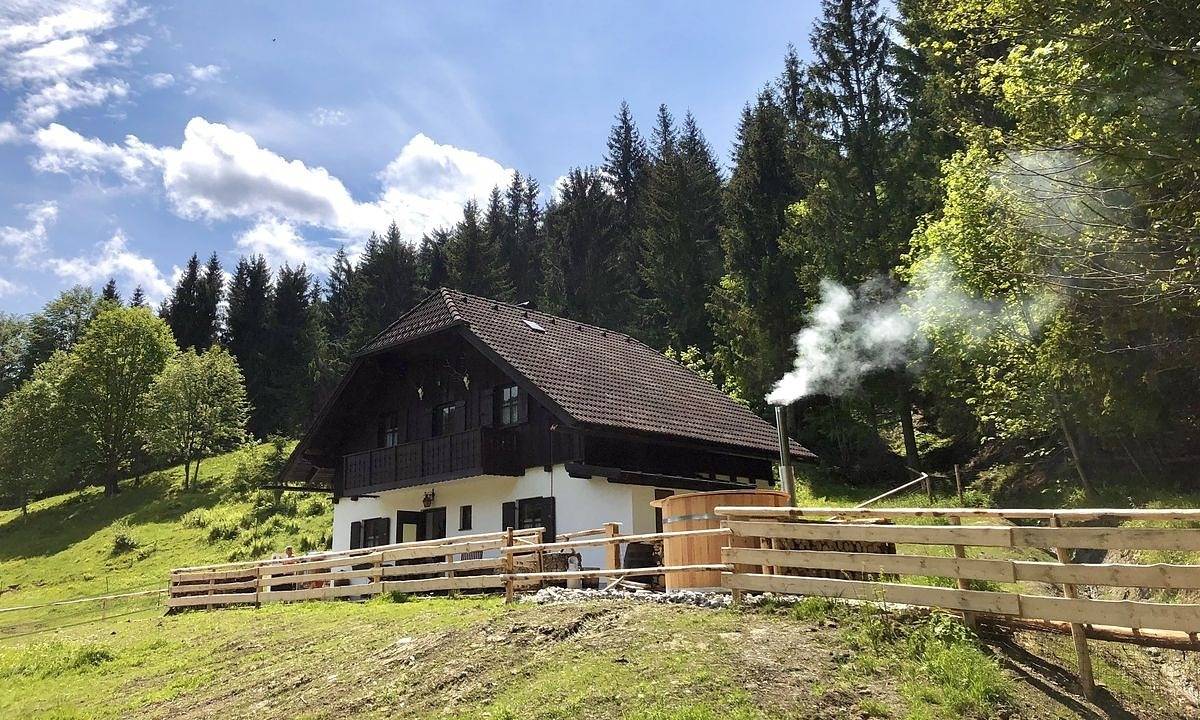 Hochsteinalm in Traunkirchen, Bezirk Gmunden