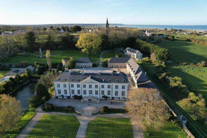 Hôtel pour 5 personnes, avec jardin ainsi que piscine et vue, animaux acceptés à Quinéville - 3