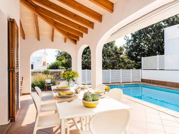 Chalet in Ciudadela, Costa de Menorca für 7 