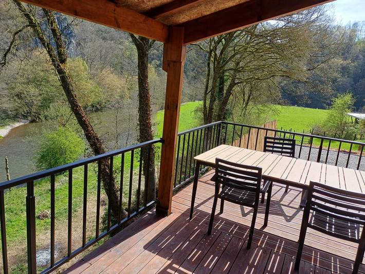 Chalet per 4 persone con terrazza in Tohogne, Durbuy