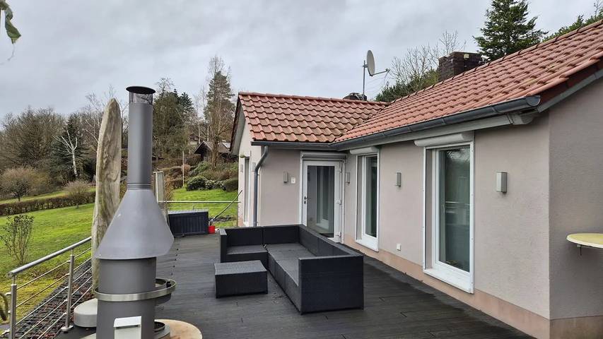 Ferienhaus für 4 Personen, mit Garten und Sauna