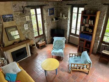 Gîte pour 4 personnes, avec balcon et vue à Apricale
