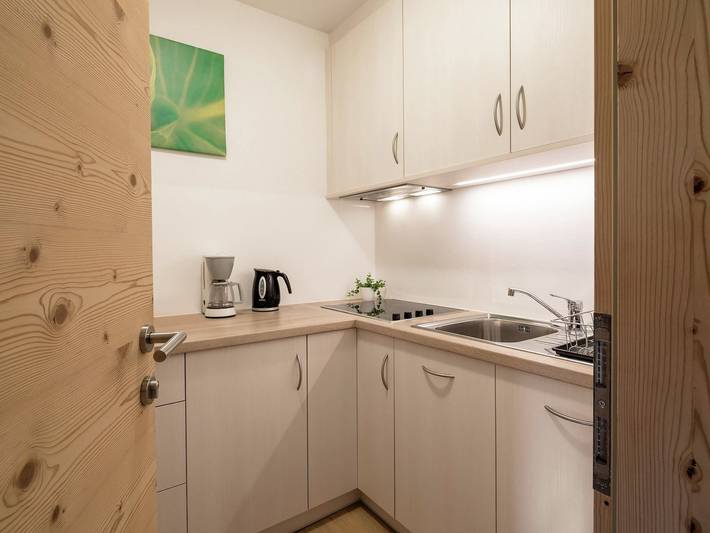 Ferienwohnung für 3 Personen, mit Garten und Ausblick in Corvara in Badia