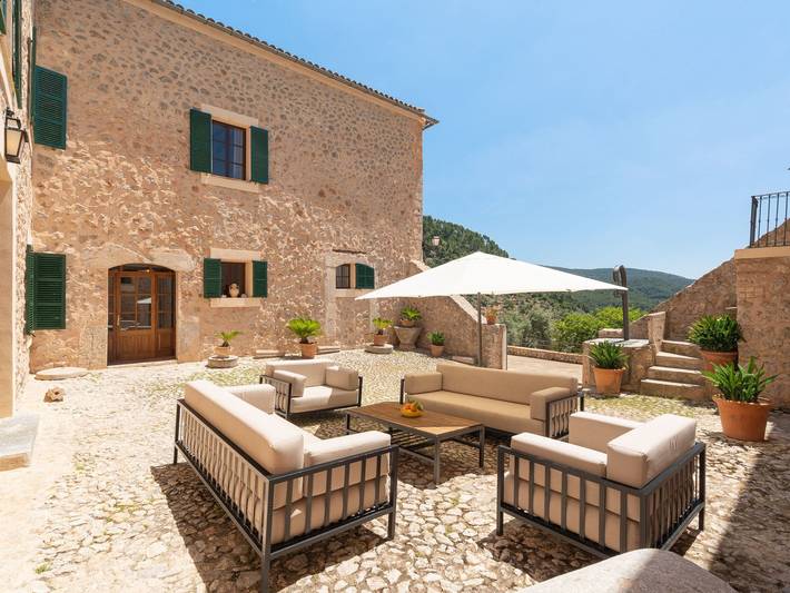 Finca für 18 Personen, mit Pool und Ausblick sowie Garten in Bunyola - 2