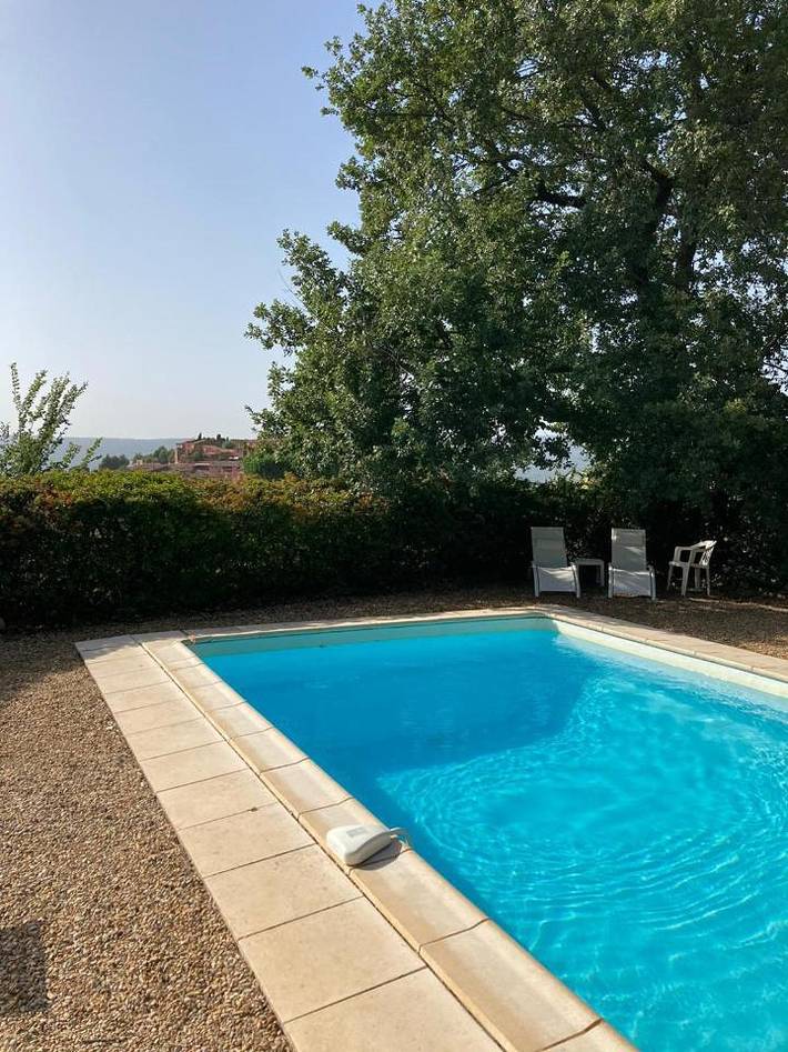 Location de vacances pour 8 personnes, avec vue ainsi que piscine et terrasse dans Sentier des Ocres - 3