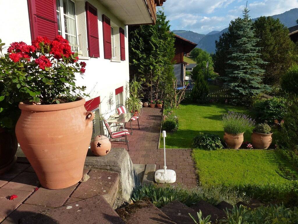 Im Haus Abendberg in Wilderswil, Thunersee