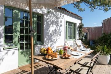 Gîte pour 4 personnes, avec terrasse, animaux acceptés à Île-d'Aix
