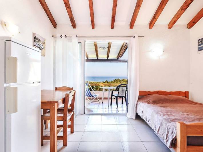 Bungalow für 2 Personen, mit Ausblick und Garten sowie Terrasse auf Korsika - 2