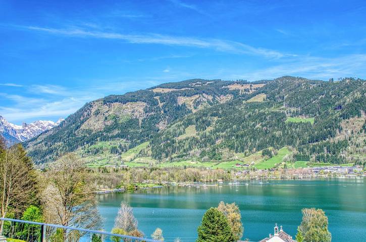 Ferienhaus für 9 Personen, mit Seeblick und Sauna sowie Ausblick und Garten in Zell am See - 4