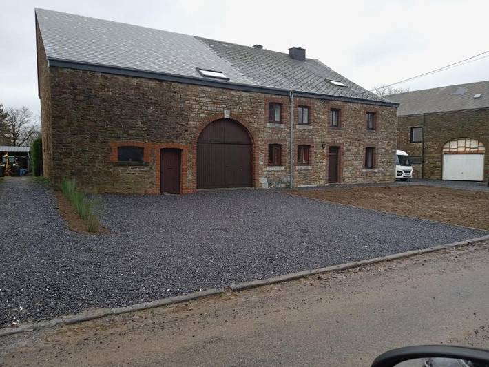 B&b voor 2 personen, with Terras and Tuin as well as Uitzicht in de Belgische Ardennen