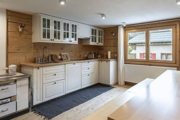 Ferienhaus für 13 Personen, mit Sauna und Garten sowie Terrasse im Bregenzerwald