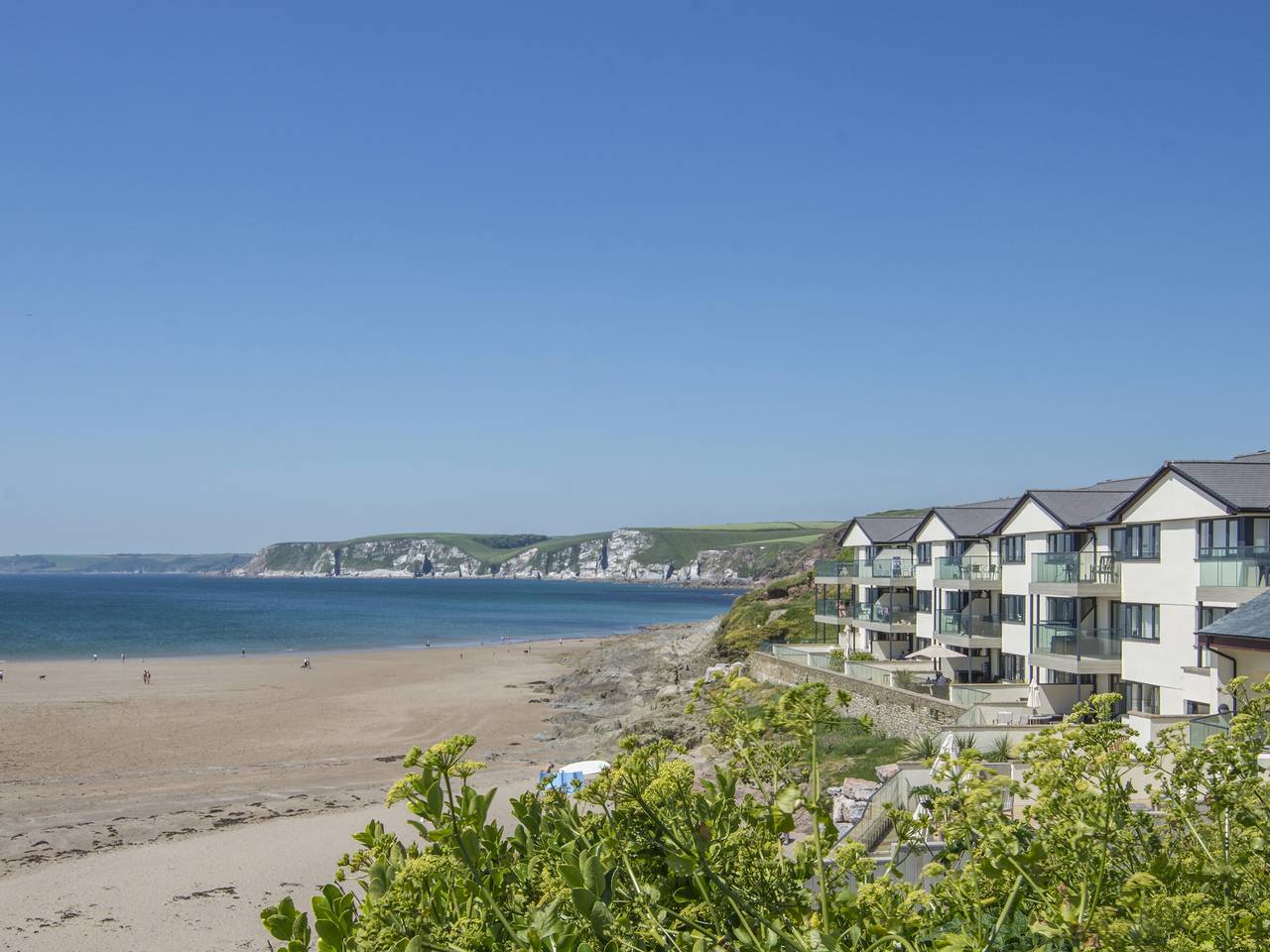 Ganze Wohnung, Ferienwohnung für 4 Personen mit Sauna in Bigbury-on-Sea, Bigbury