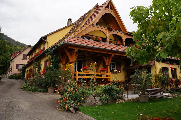 Gîte pour 4 personnes, avec jardin et balcon à Breitenbach