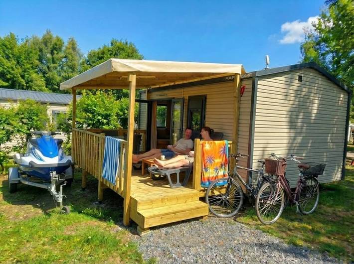 Mobil home pour 2 personnes dans Lac de Saint-Étienne-Cantalès - 3