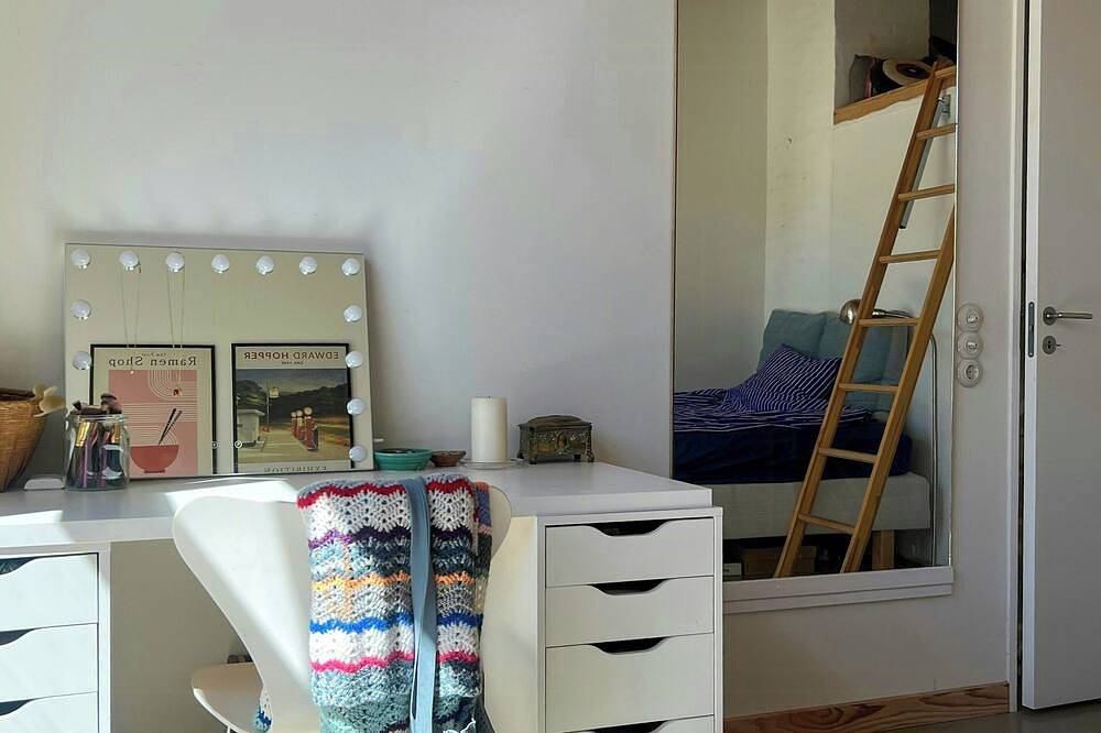 Kreatives Zuhause mit Dachterrasse in Valby in Kopenhagen, Hovedstaden