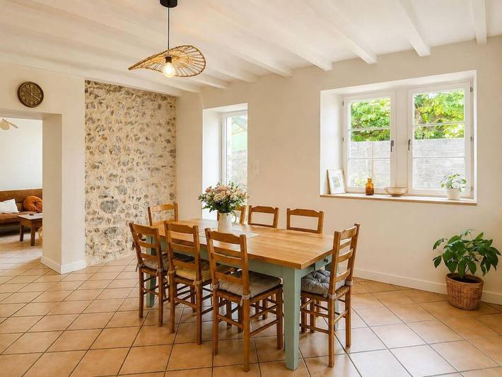 Location de vacances pour 8 personnes, avec Terrasse à Lumbin