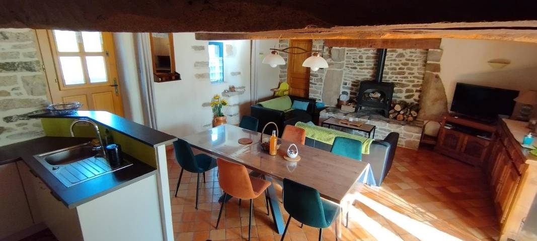 Gîte pour 6 personnes, avec jardin et terrasse à Caden - 3