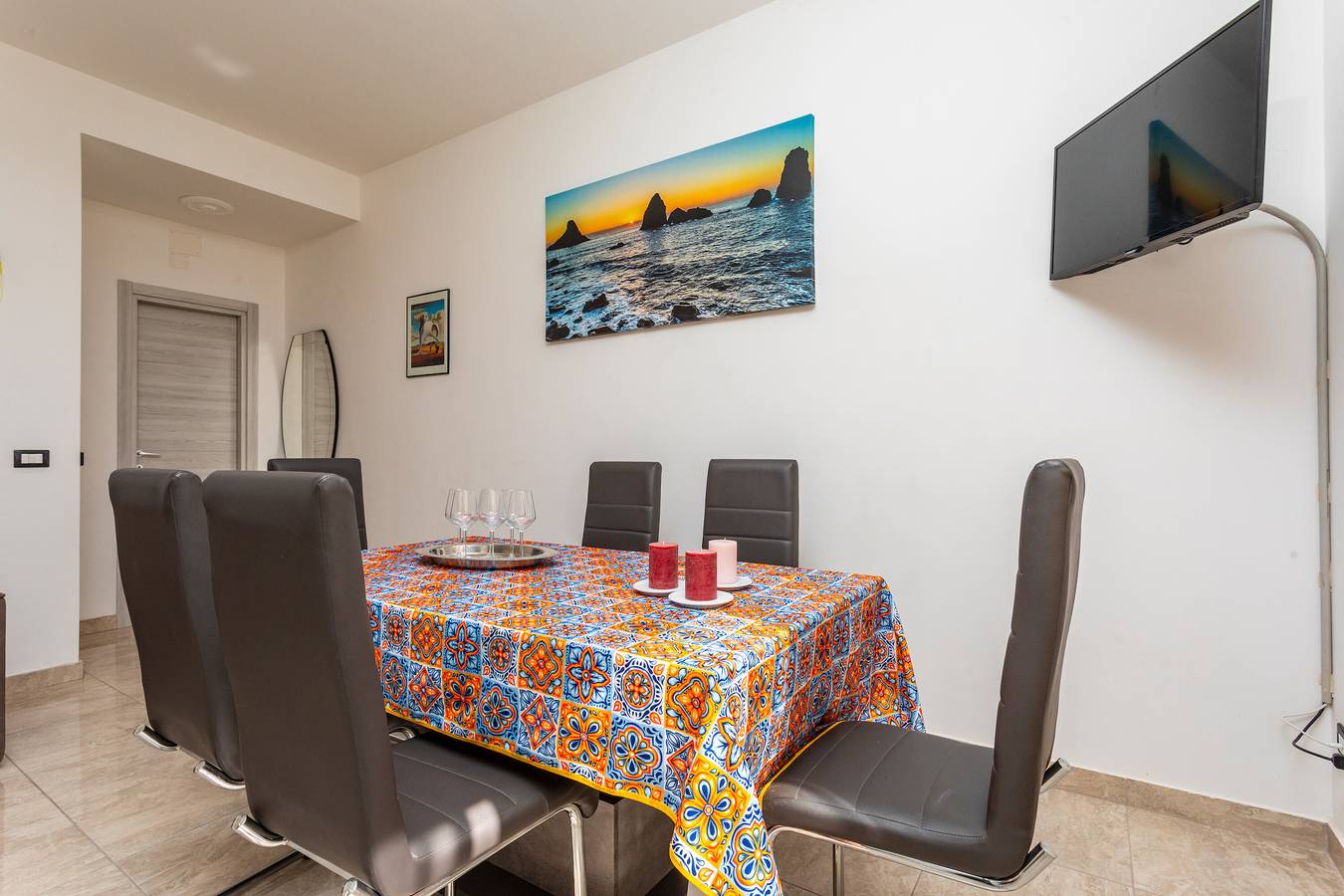 Villa 'Penelope - Faraglioni' with Sea View and Private Terrace in Aci Castello, Catania Province