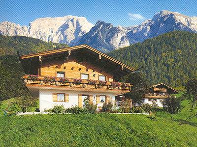 Bauernhof für 4 Personen, mit Balkon und Garten am Königssee