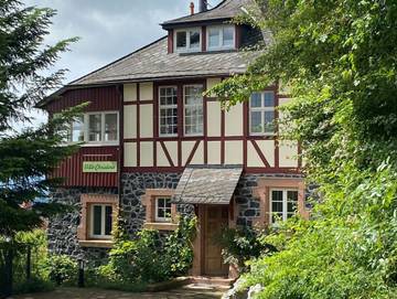 Ferienhaus für 6 Personen, mit Terrasse und Garten sowie Ausblick an der Bergstraße