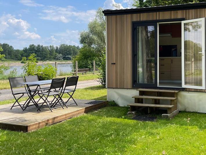Camping pour 2 personnes, avec Bassin pour enfant