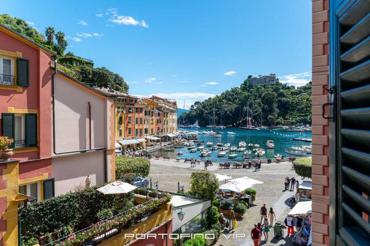 Ferienwohnung für 2 Personen, mit Ausblick in Portofino