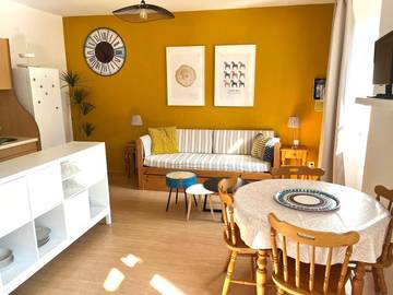 Gîte pour 4 personnes, avec sauna ainsi que jardin et vue à Aulus-les-Bains