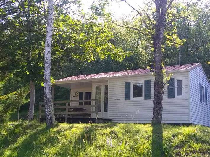 Mobil home pour 4 personnes, avec Terrasse et Bassin pour enfant à La Cassagne - 3