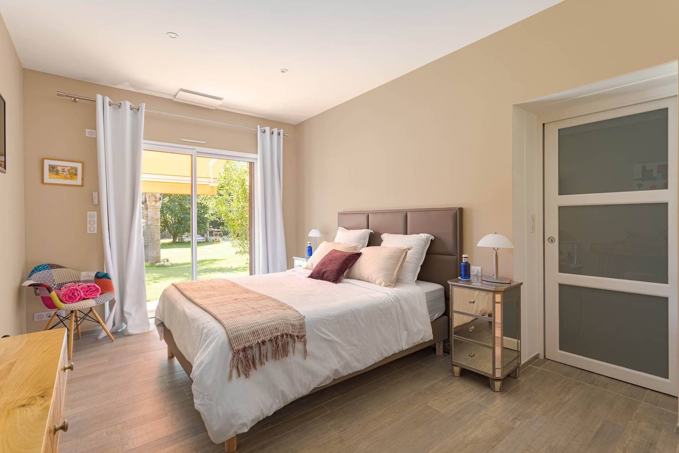Chambre d’hôtes « Suite Sardane » avec vue montagne, Wi-Fi et climatisation in Sorède, Côte méditerranéenne (France)