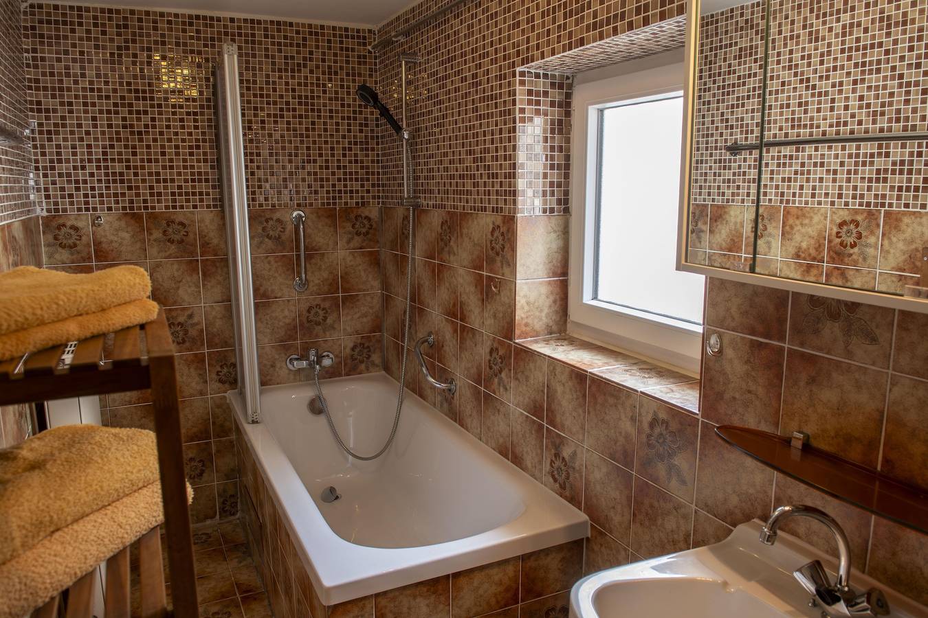 Doppelzimmer, Dusche und Bad, Wc in Selzen, Rheinhessen e dintorni