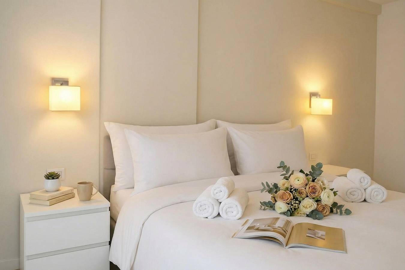 Geheel appartement, White Moon Apartment 302 in Ishëm, Albanië