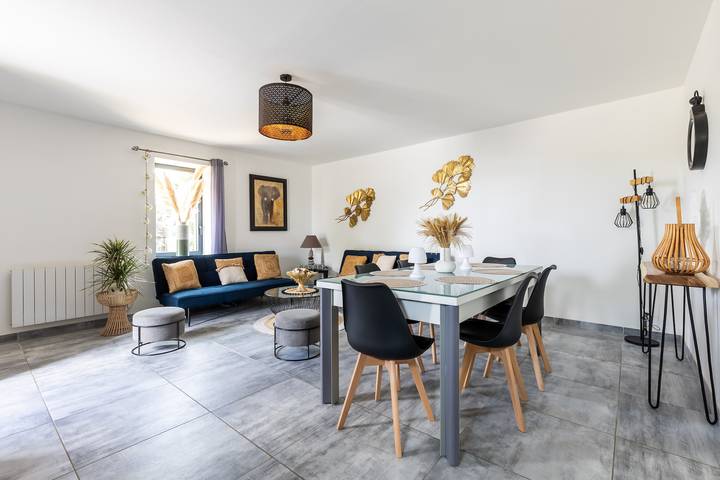 Ferienhaus für 10 Personen, mit Garten, kinderfreundlich in Gironde - 2