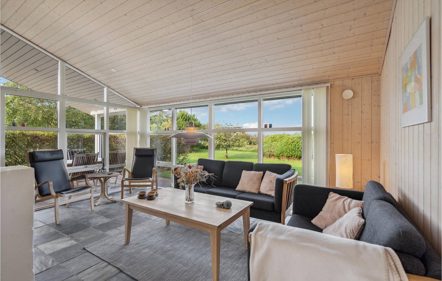 Ferienhaus für 6 Personen mit Terrasse in Skjern, Ringkøbing Fjord