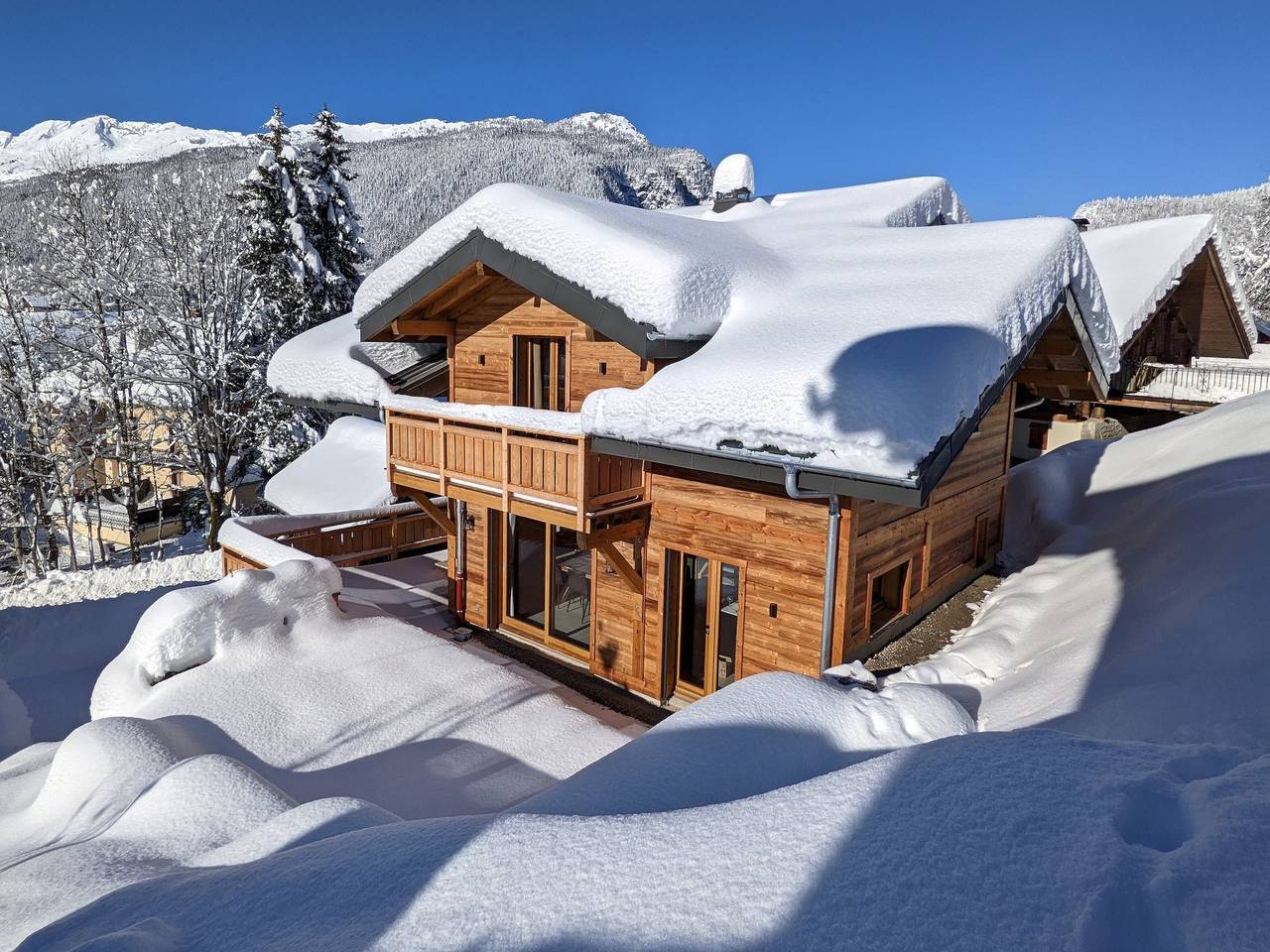 Chalet « Friwi »: Vistas a la Montaña, Terraza Privada y Wi-Fi in Saint-Jean-de-Sixt, Región de Annecy