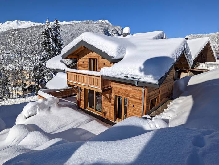 Maison pour 14 personnes, avec Balcon et Sauna à Saint-Jean-de-Sixt