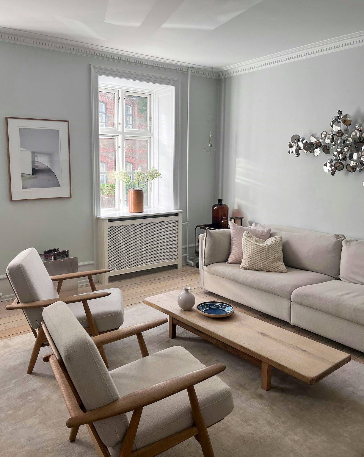 Ganze Wohnung, Helle Wohnung in der Nähe der Seen mit Blick auf den Innenhof in Kopenhagen Zentrum, Kopenhagen