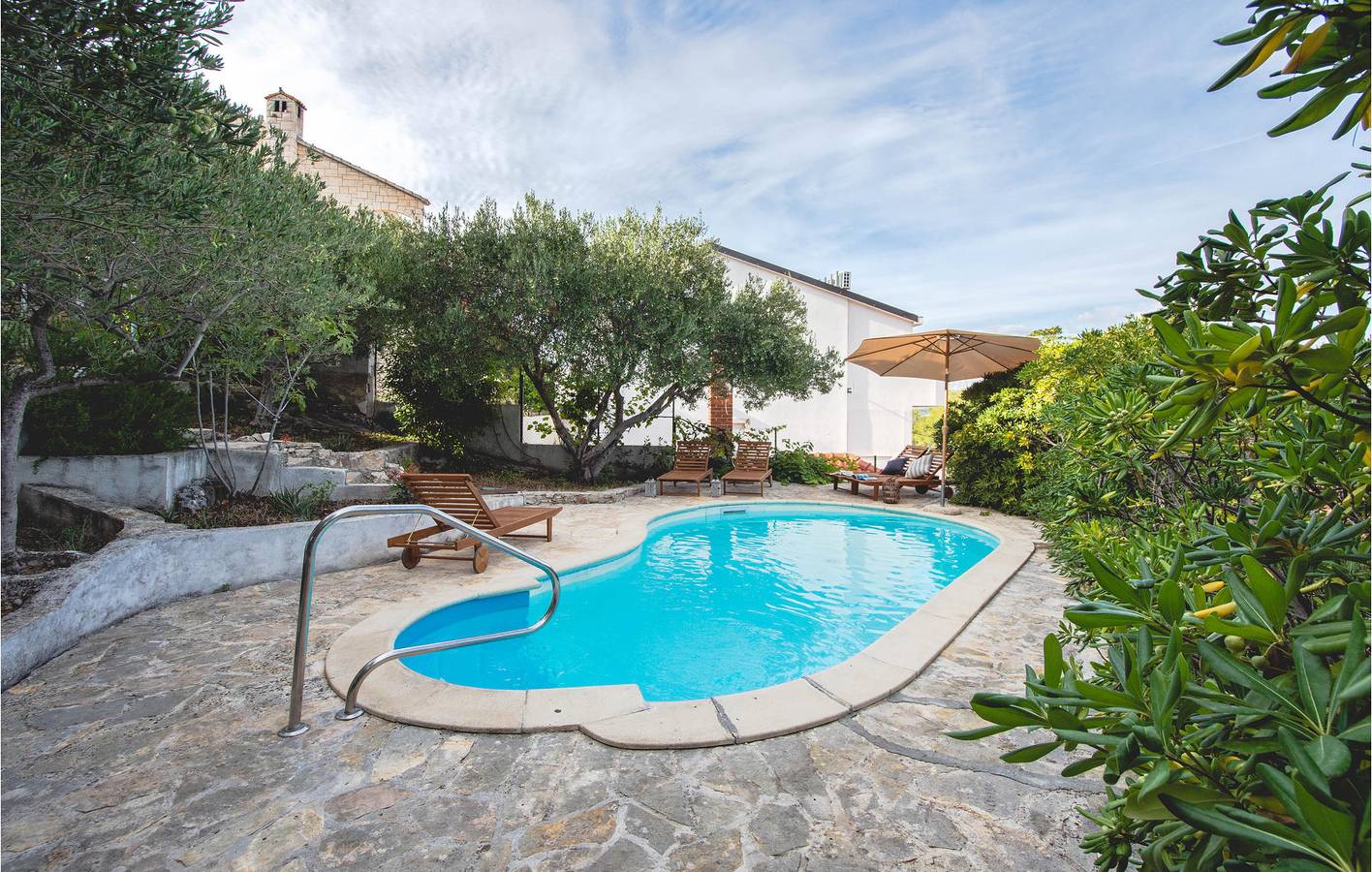 Ferienhaus für 8 Personen mit Pool in Postira, Brac