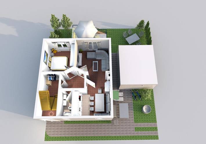 Ferienhaus für 7 Personen, mit Terrasse auf Borkum - 2