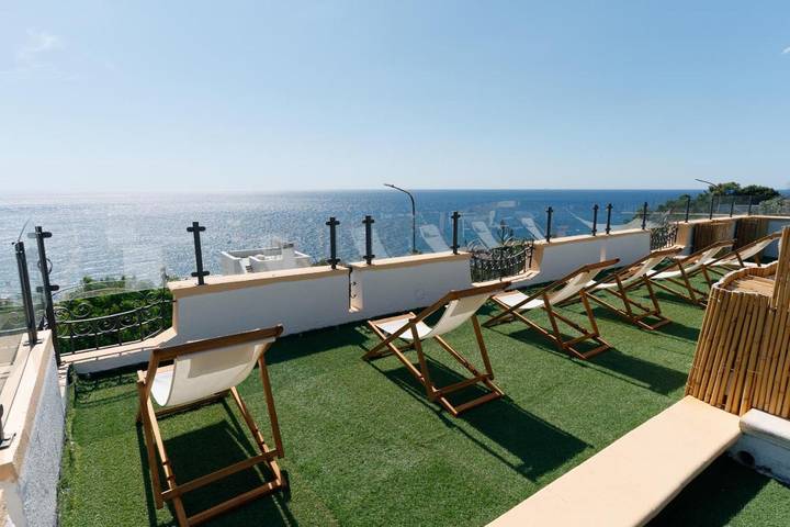 Appartamento per 2 persone, con Balcone e Terrazza nonché Giardino e Piscina a Andrano