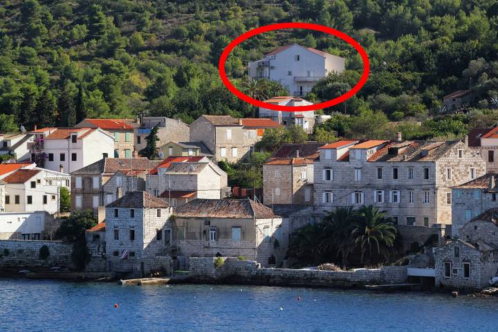 Ferienwohnung für 3 Personen, mit Balkon/Terrasse, mit Haustier auf Vis - 2