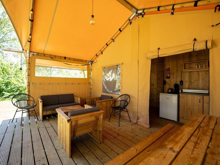 Camping für 4 Personen, mit Pool und Terrasse in Drenthe - 3