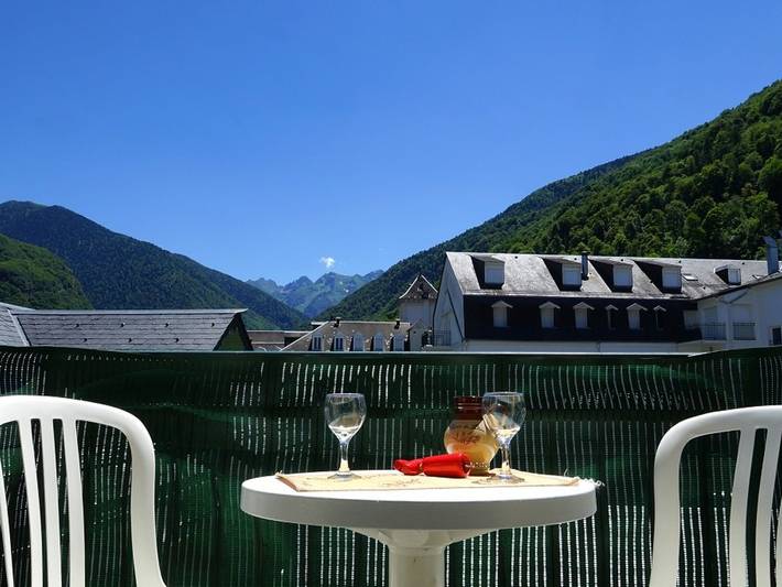 Gîte pour 4 personnes, avec Balcon dans Thermes de Luchon