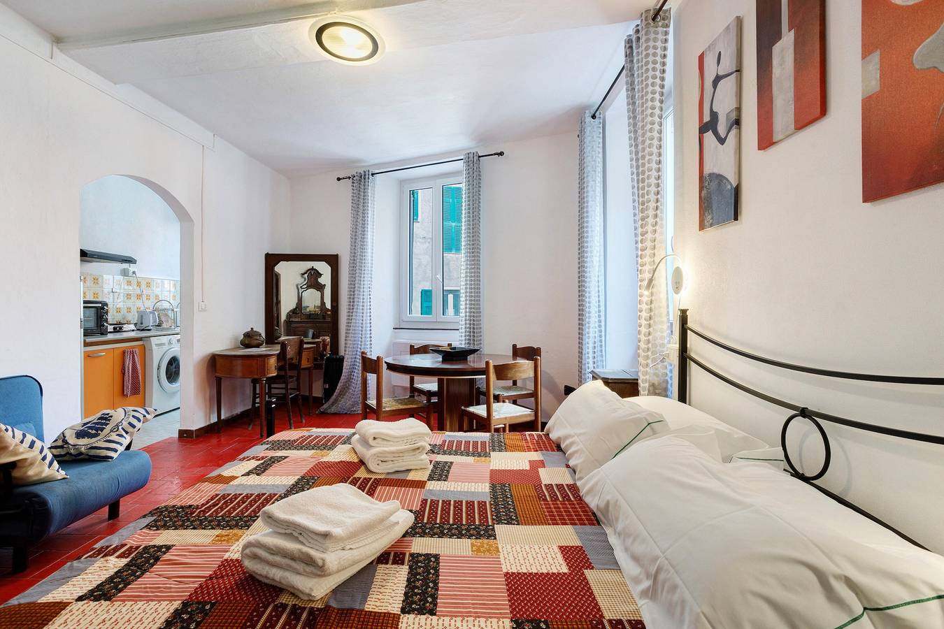 Ganze Wohnung, Apartment „Roby's Flat“ mit Bergblick, Wlan und Klimaanlage in Vernazza, Vernazza Gemeinde