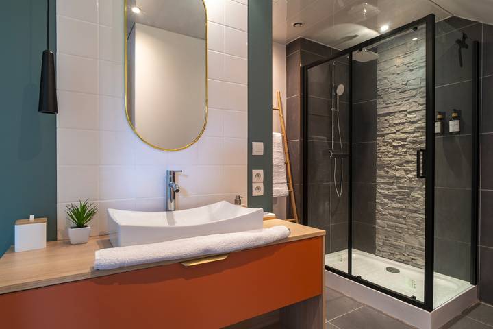 Ferienhaus für 6 Personen mit Balkon in Hennebont, Côte des Mégalithes