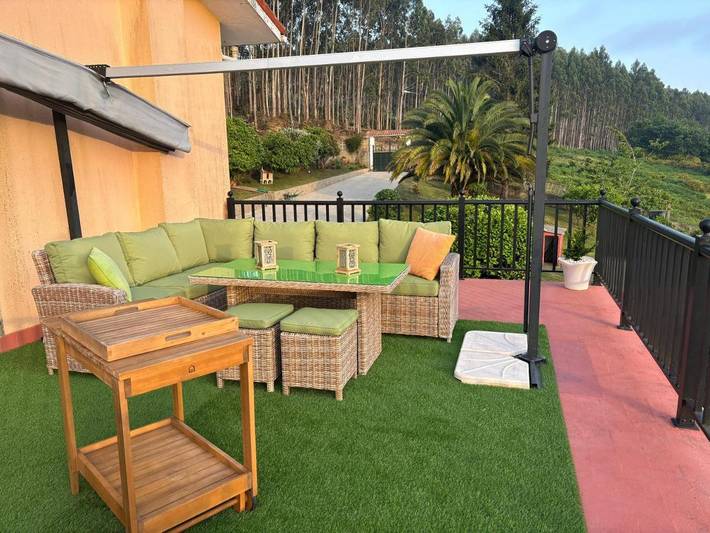 Casa rural para 11 personas, con vistas y jardín, Se admiten mascotas en Provincia de La Coruña - 2