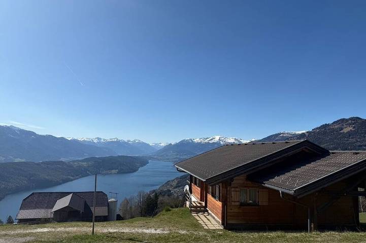 Ferienhaus für 5 Personen, mit Balkon und Garten, mit Haustier am Millstätter See
